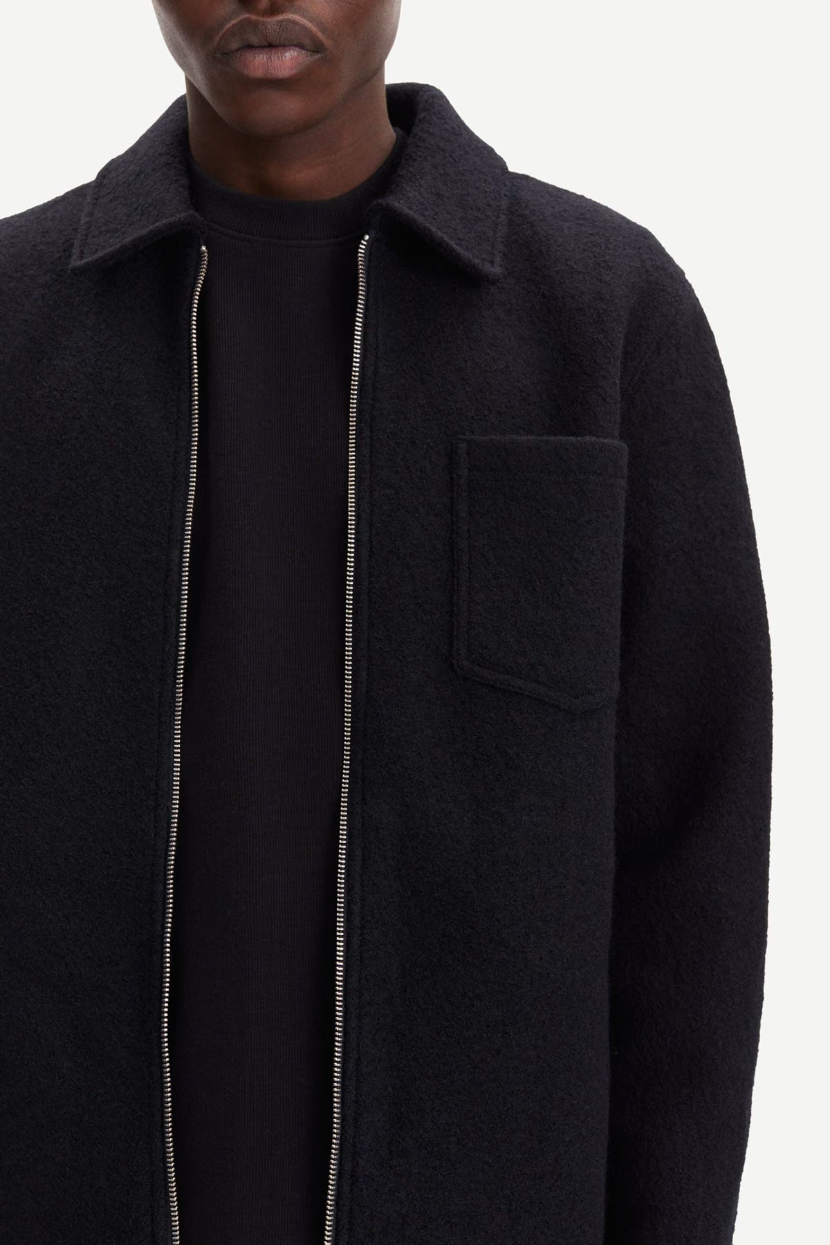 Samsøe Samsøe Hannes Full Zip Black