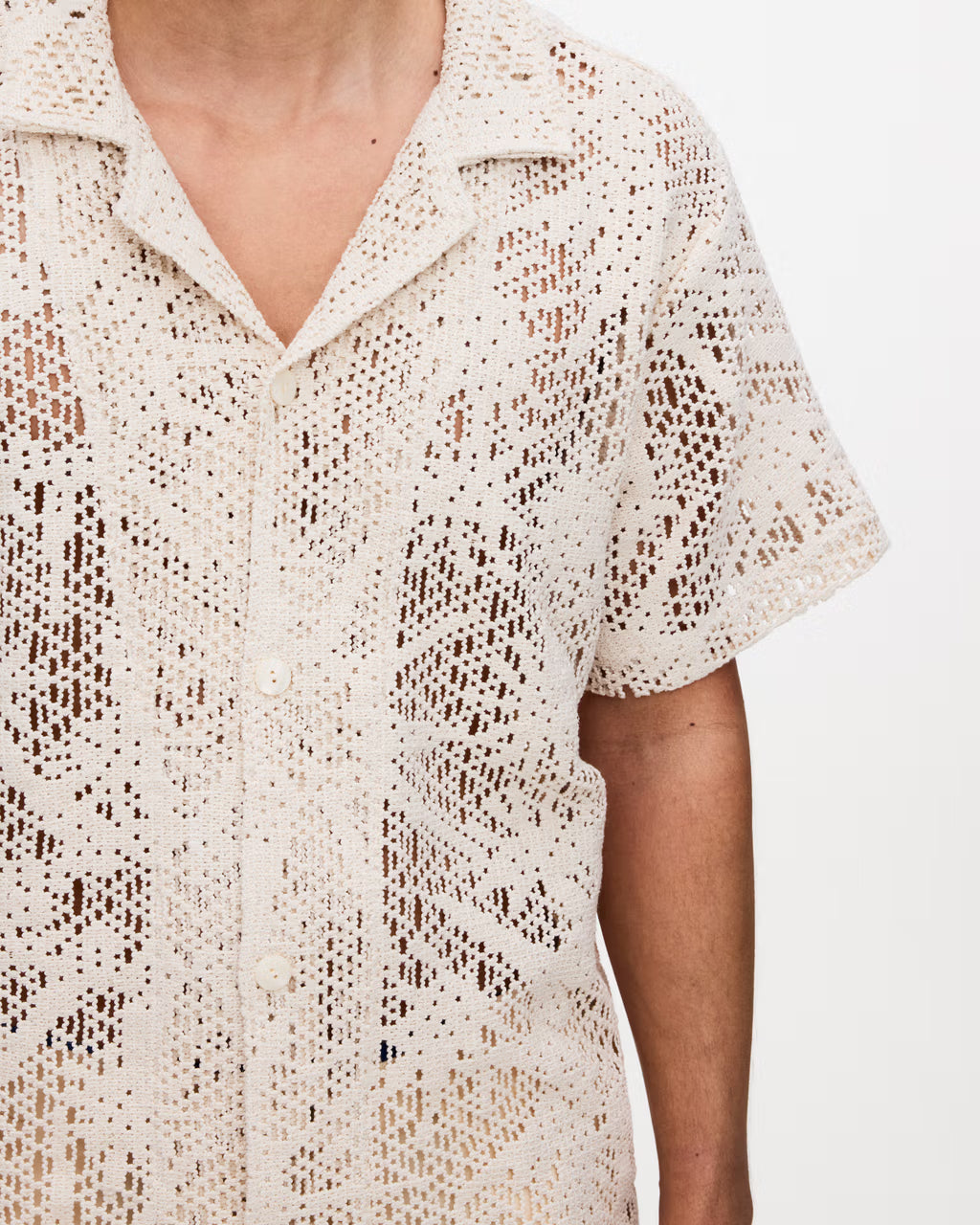 Oas Astrea Cuba Crochet Shirt