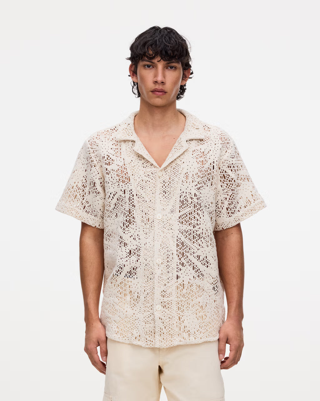 Oas Astrea Cuba Crochet Shirt