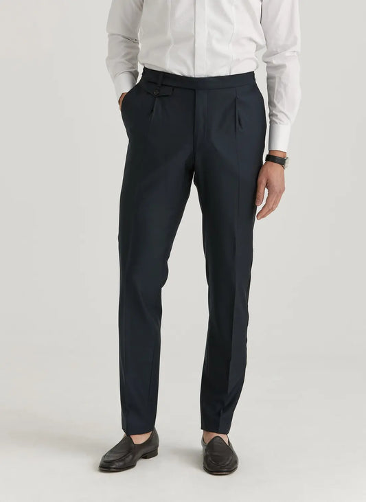 Morris Jason Tuxedo Trouser Navy