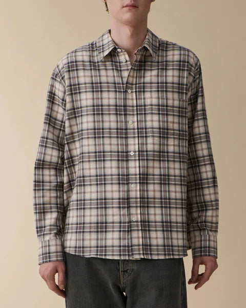 Jeanerica Byron Brown Flannel Check