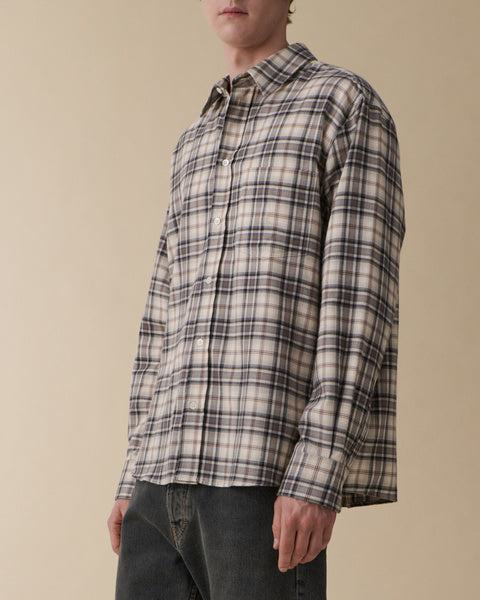 Jeanerica Byron Brown Flannel Check