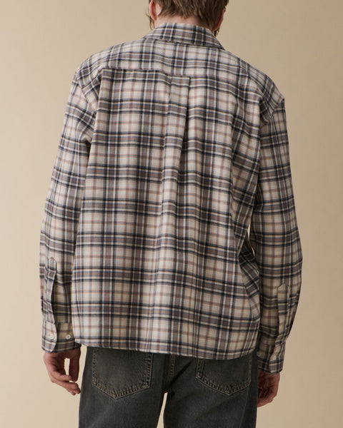 Jeanerica Byron Brown Flannel Check