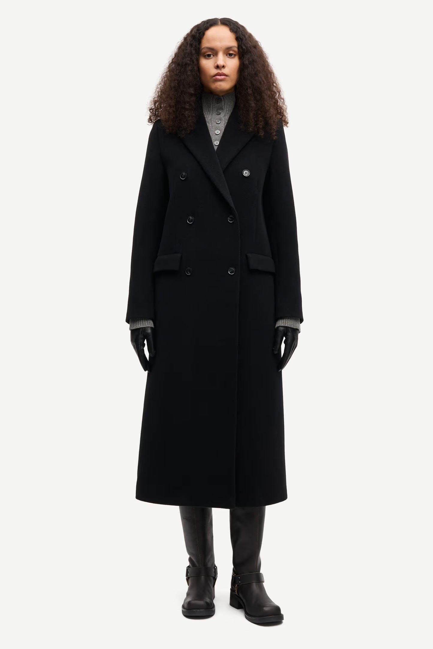 Samsøe Samsøe Falcon Coat Black