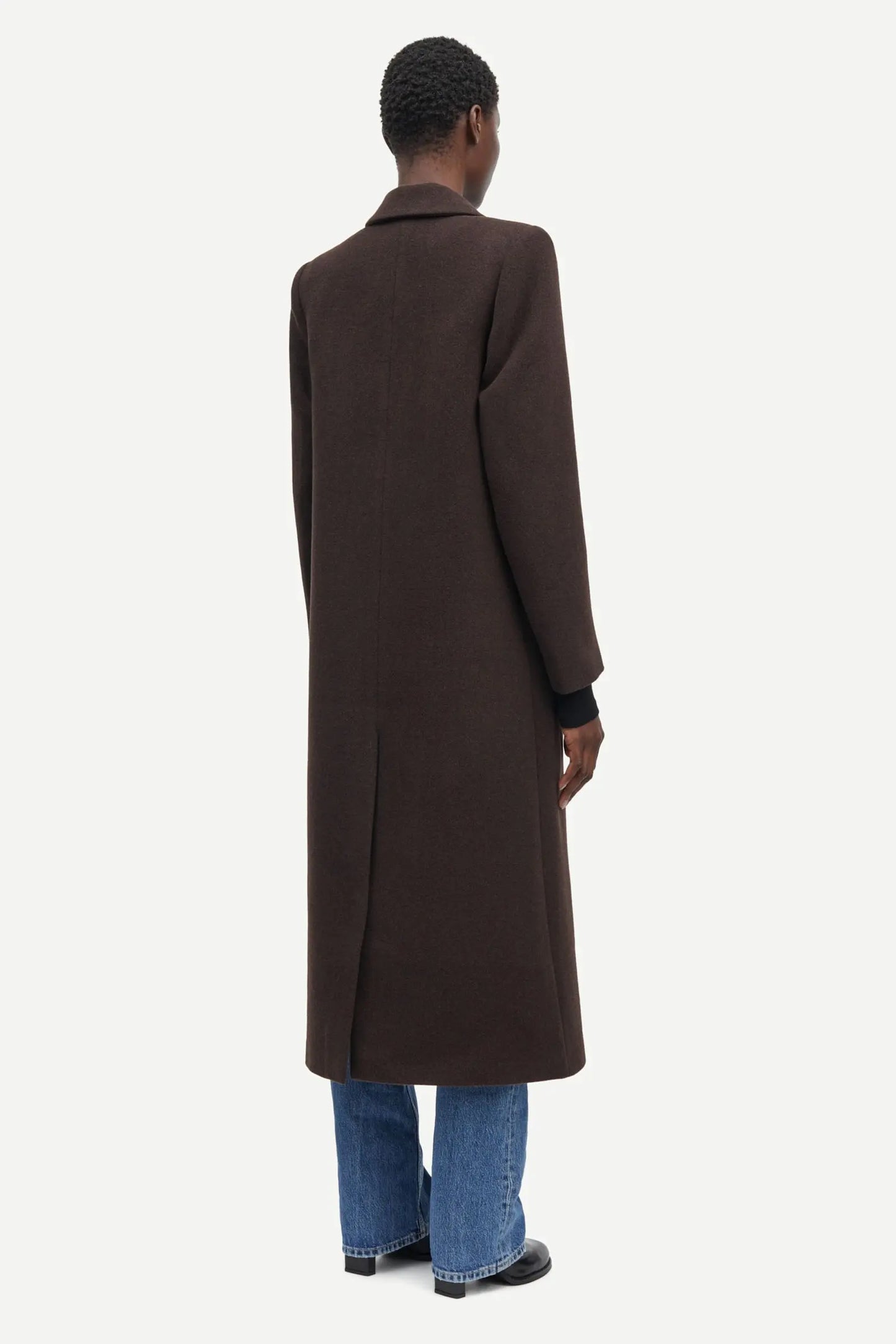 Samsøe Samsøe Falcon Coat Mole - Mojo Independent Store