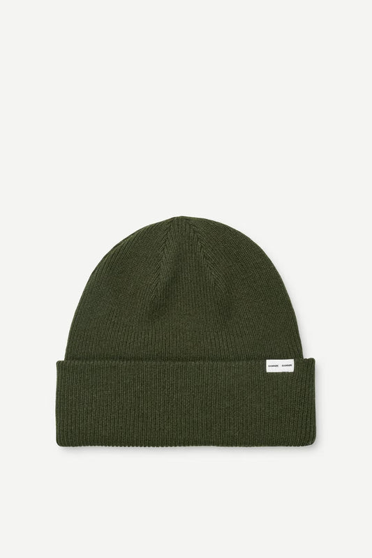 Samsøe Samsøe The Beanie Forest Night - Mojo Independent Store