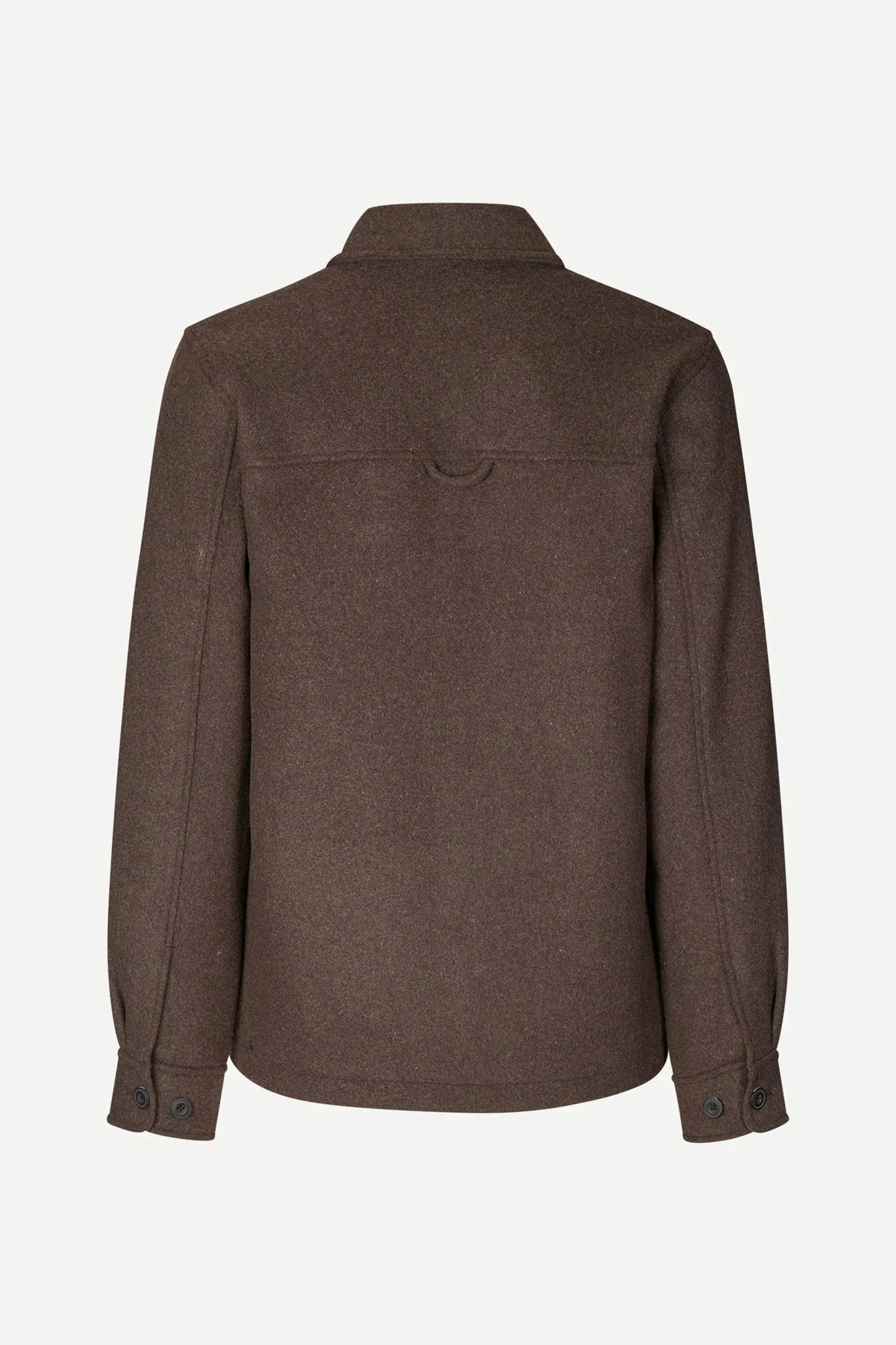 Samsøe Samsøe Pally Shirt Jacket Chocolate Torte