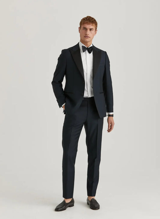 Morris Mike Tuxedo Jacket Navy