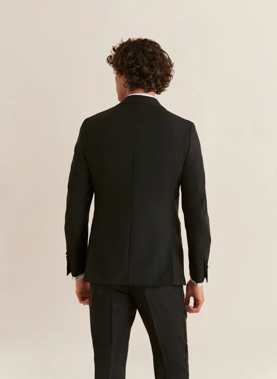 Morris Mike Tuxedo Jacket Black