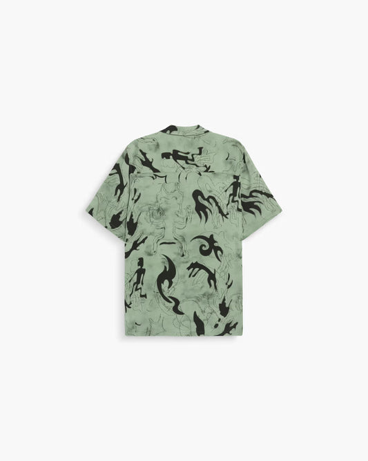OAS Guardo Rocco Shirt Green - Mojo Independent Store