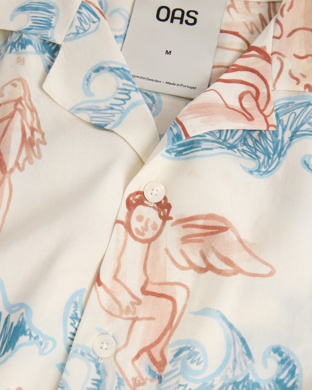 OAS Lorien Rocco Shirt Ecru - Mojo Independent Store