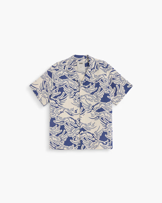 OAS Rogue Cuba Shirt Blue - Mojo Independent Store