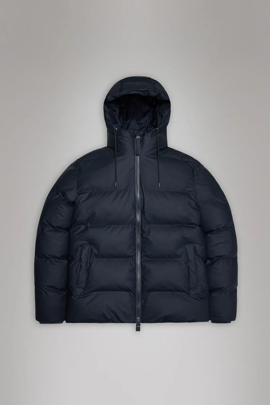Rains Alta Puffer Jacket Navy