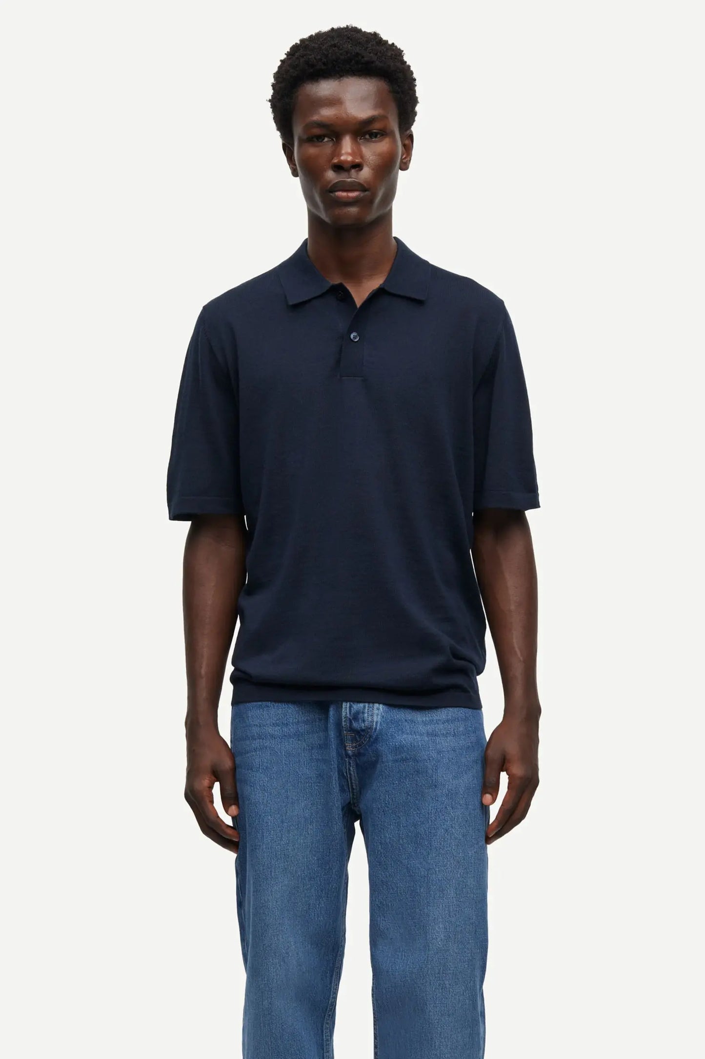 Samsøe Samsøe Sarowan Knit Polo Salute