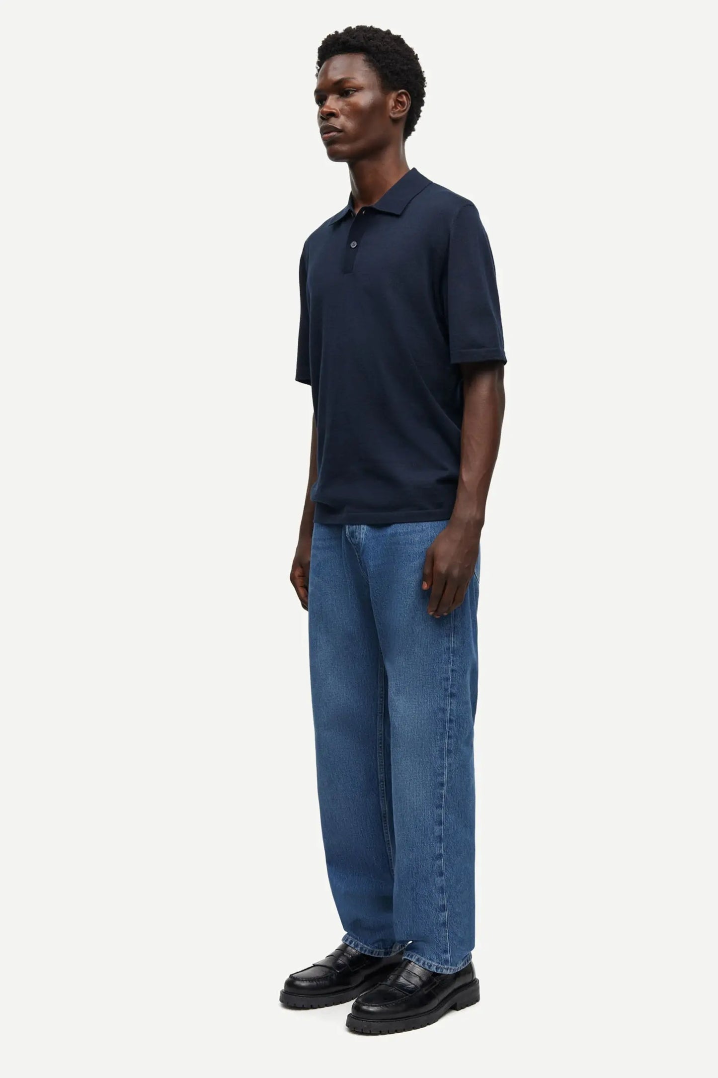 Samsøe Samsøe Sarowan Knit Polo Salute