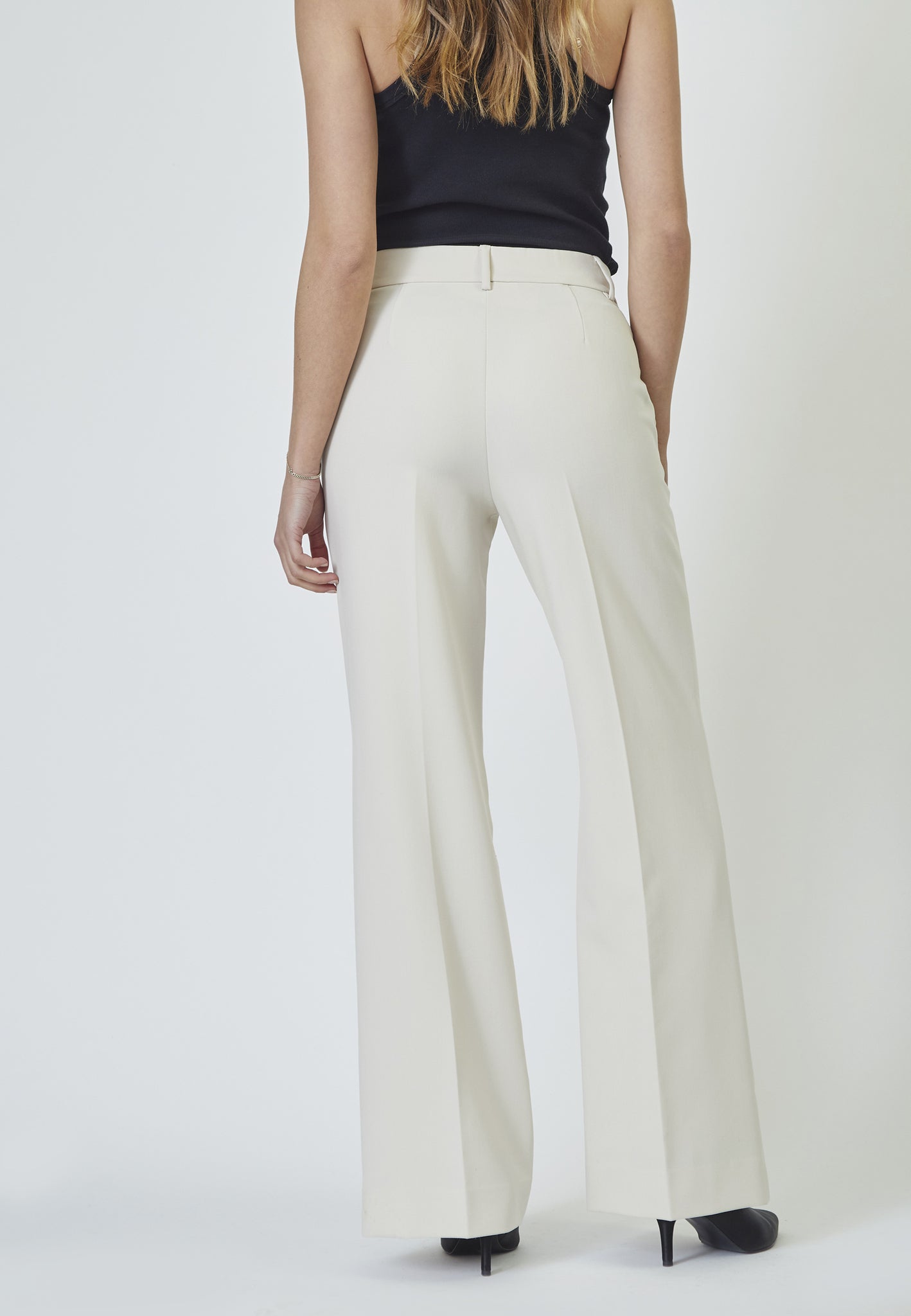 Co'Couture Vola Long Wide Pant Bone - Mojo Independent Store