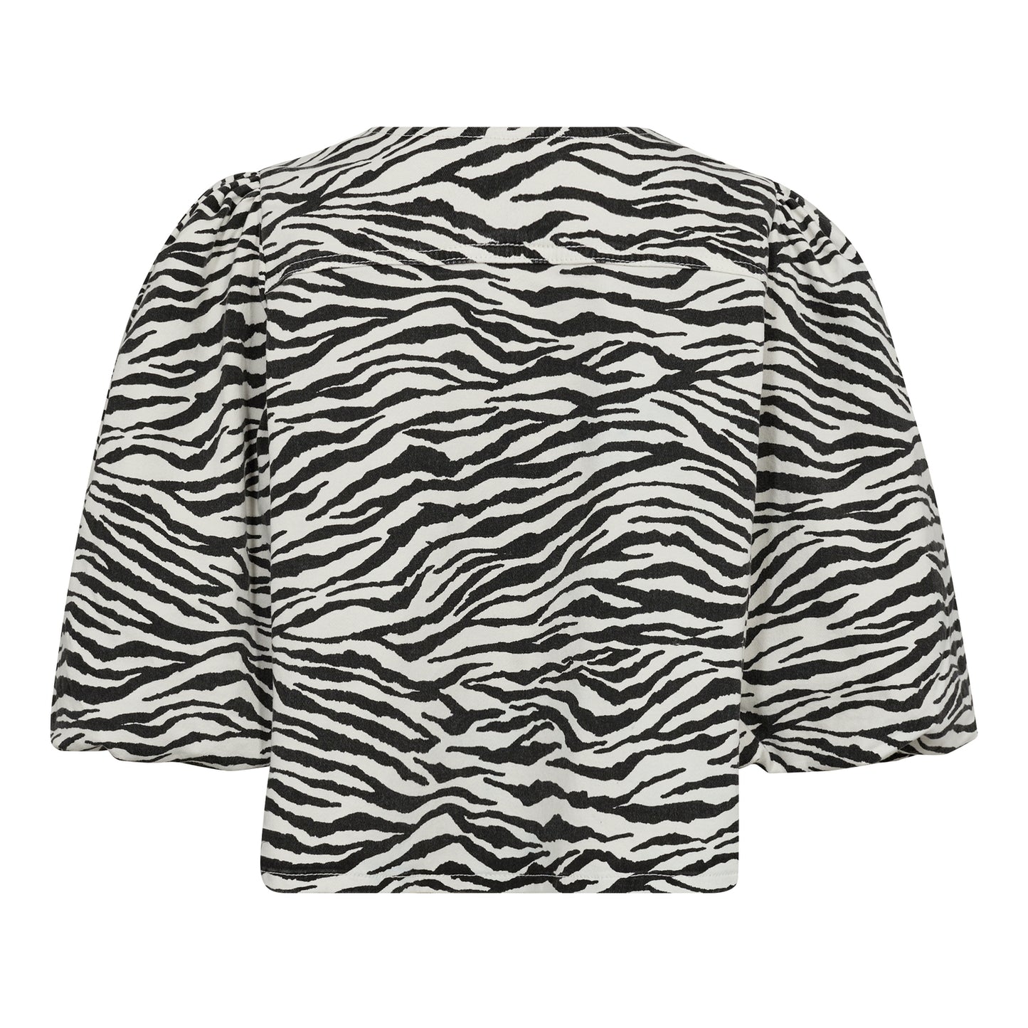 Co'Couture  ZionCC Zebra Bow Blouse