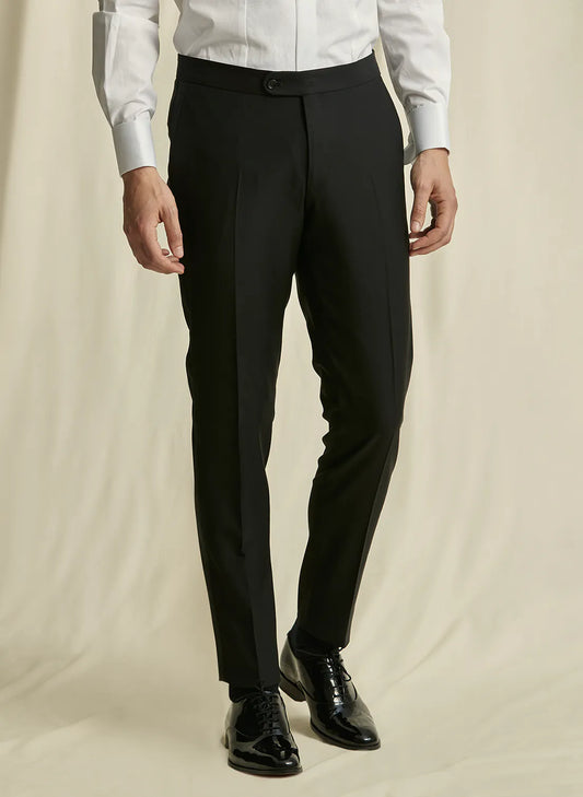 Morris Jack Tuxedo Trousers Black