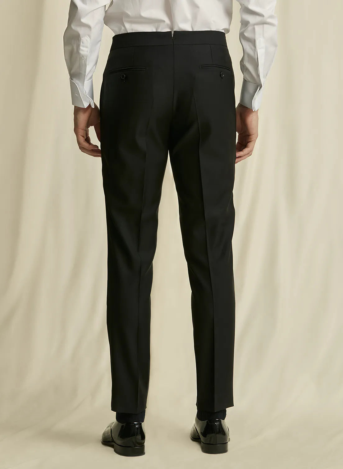 Morris Jack Tuxedo Trousers Black