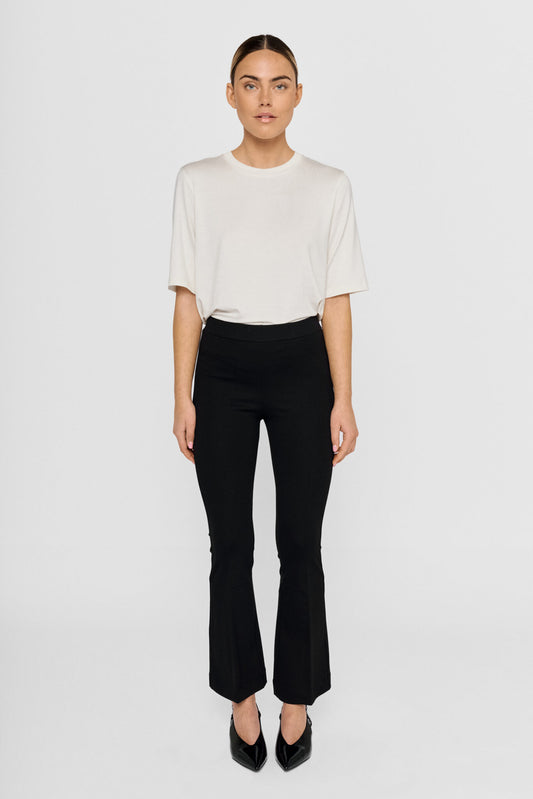 Residus Lana Ecovero Flare Pants Black - Mojo Independent Store