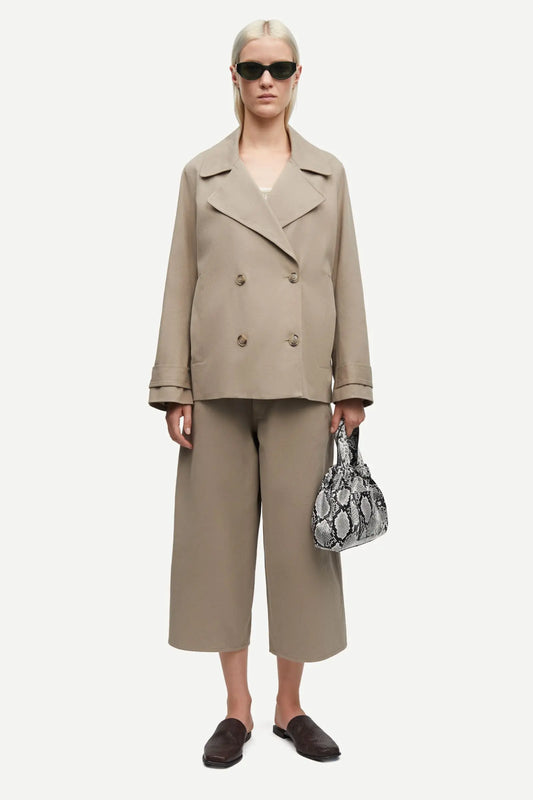 Samsøe Samsøe Safalla Jacket Greige - Mojo Independent Store