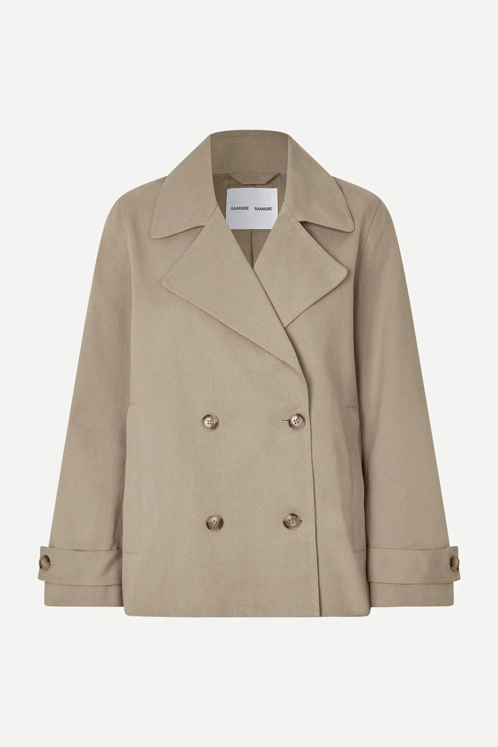 Samsøe Samsøe Safalla Jacket Greige - Mojo Independent Store
