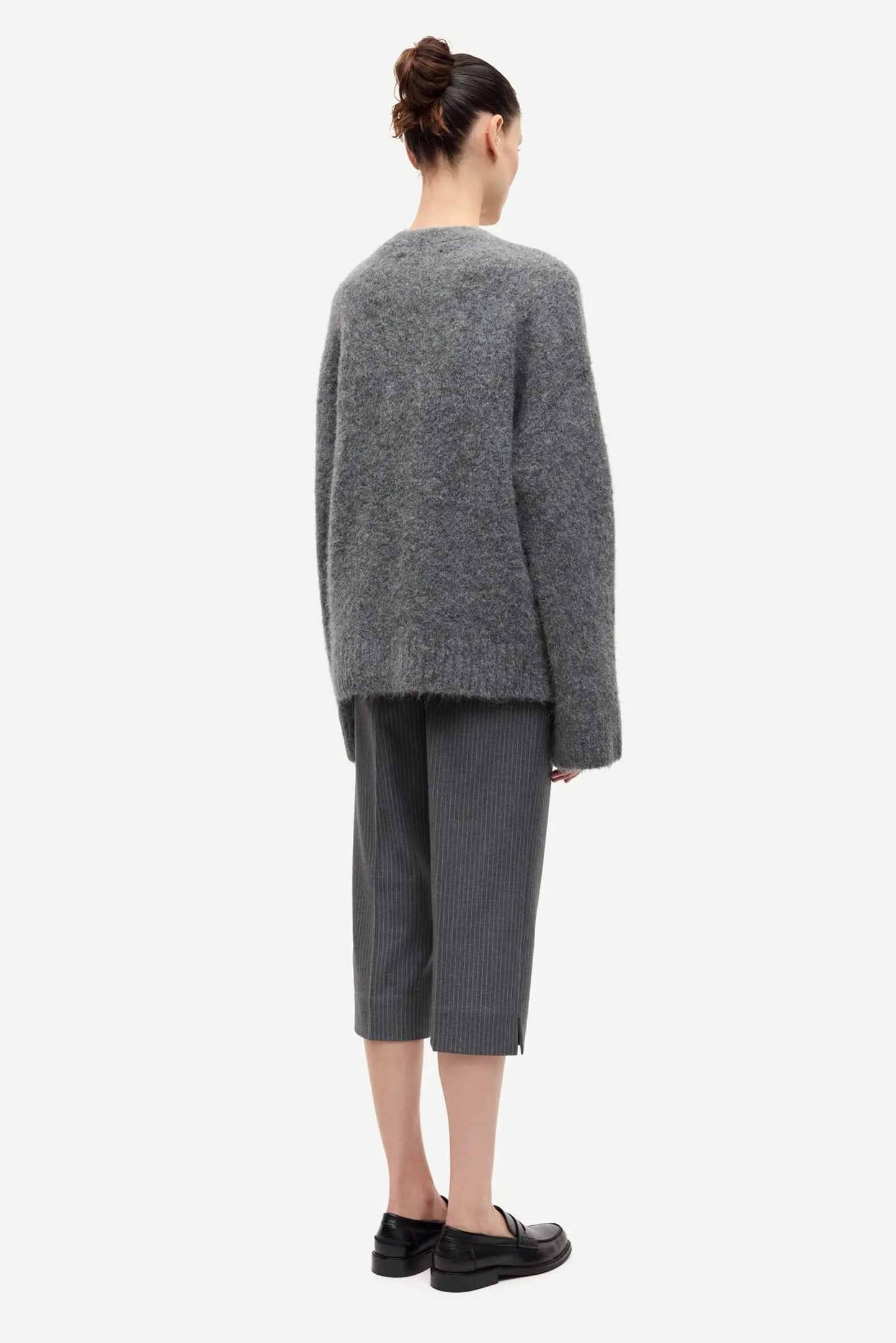 Samsøe Samsøe Sajeanne Long Cardigan Iron Gate - Mojo Independent Store