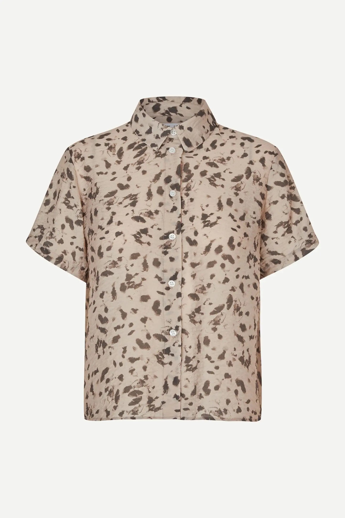 Samsøe Samsøe Saminna SS Shirt Stones Aluminum