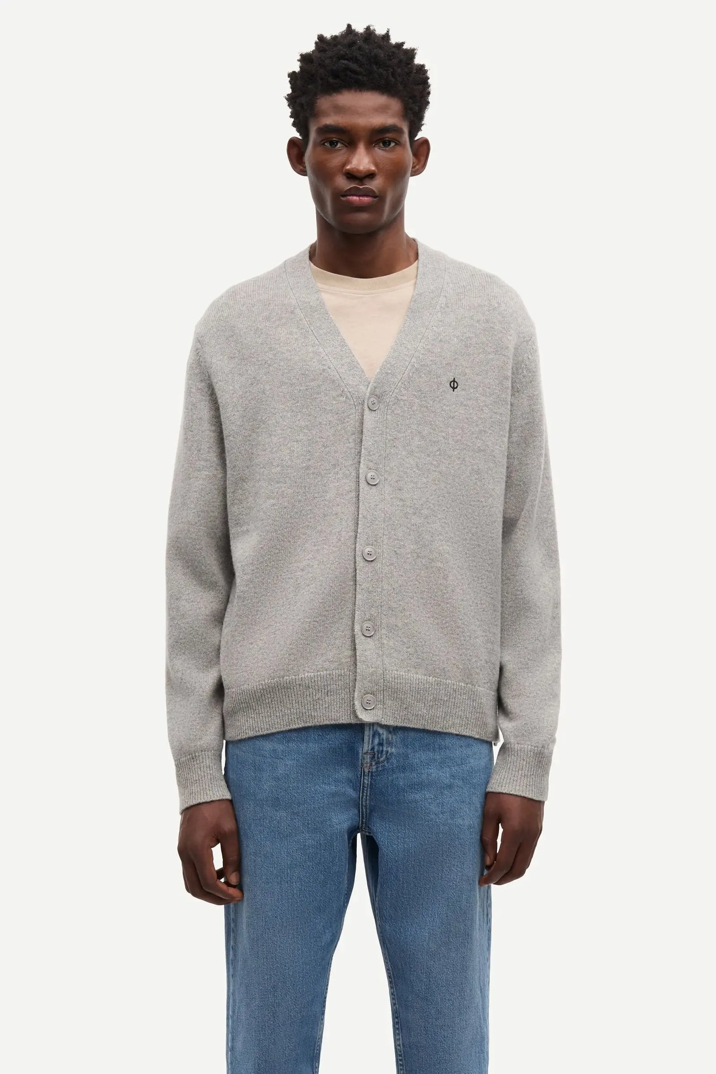 Samsøe Samsøe Sapatrik Cardigan Grey Mel