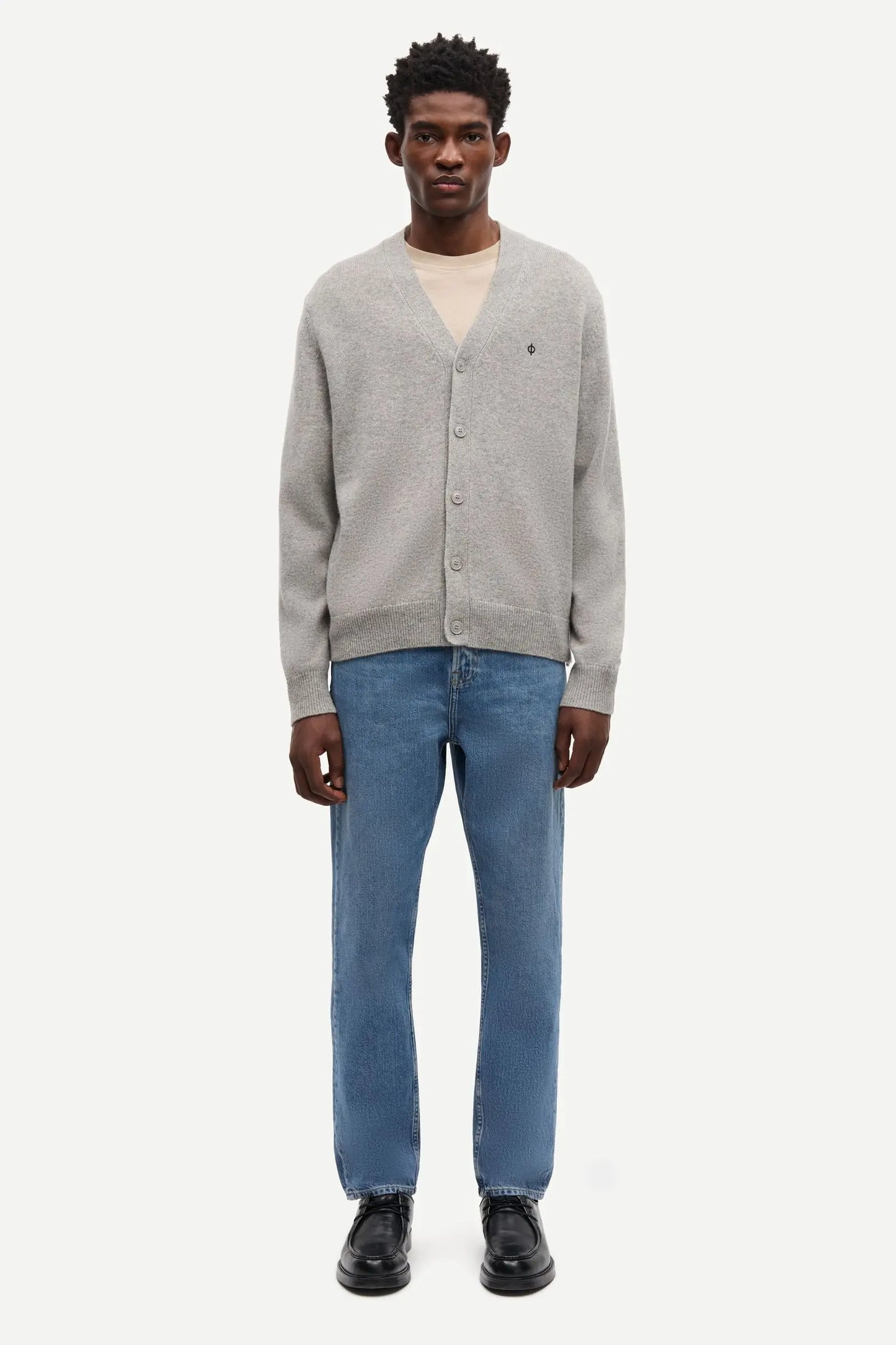 Samsøe Samsøe Sapatrik Cardigan Grey Mel