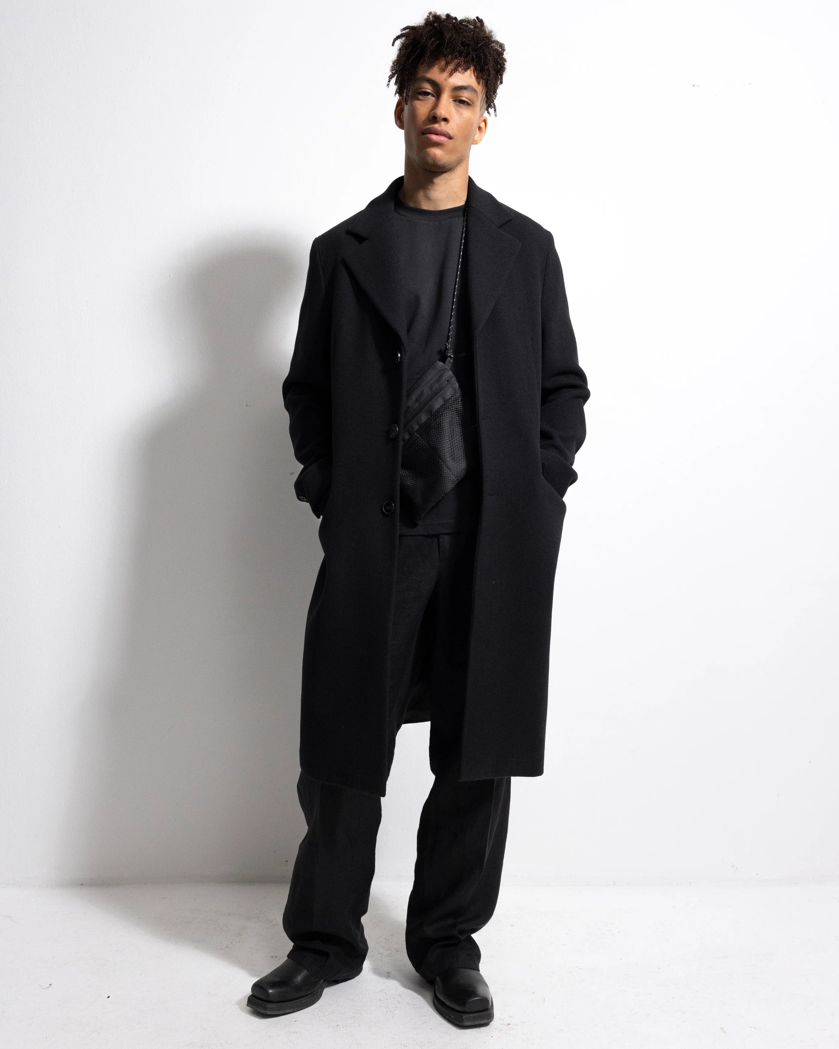 Ljung Wool Coat Black