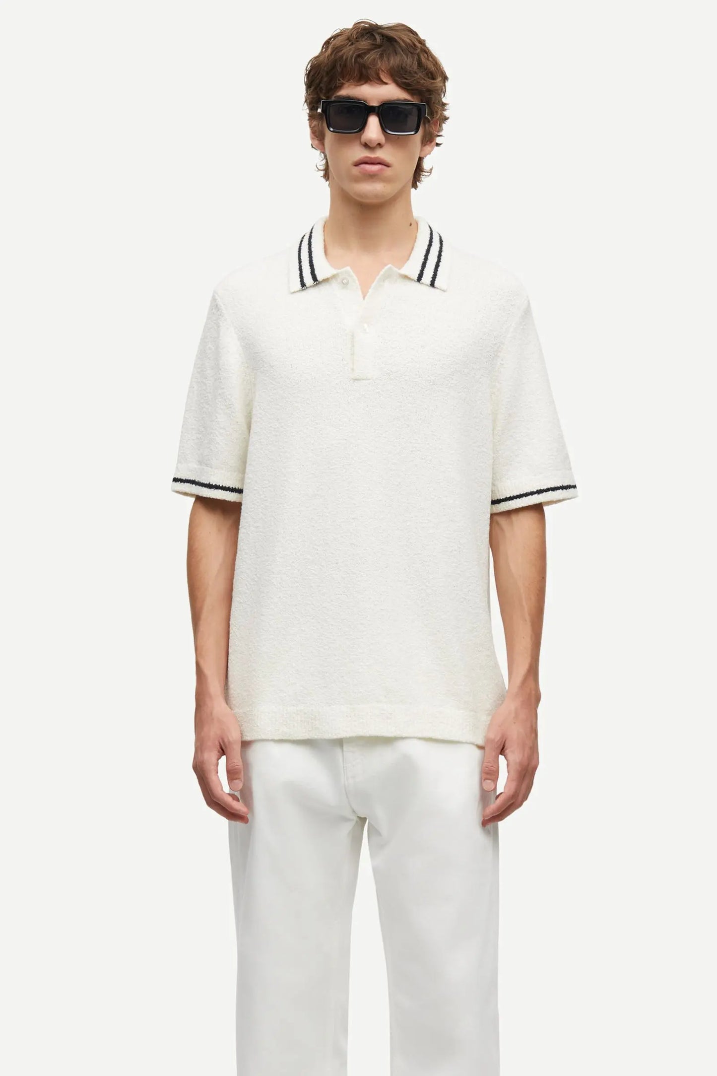 Samsøe Samsøe Sapedro Polo Clear Cream