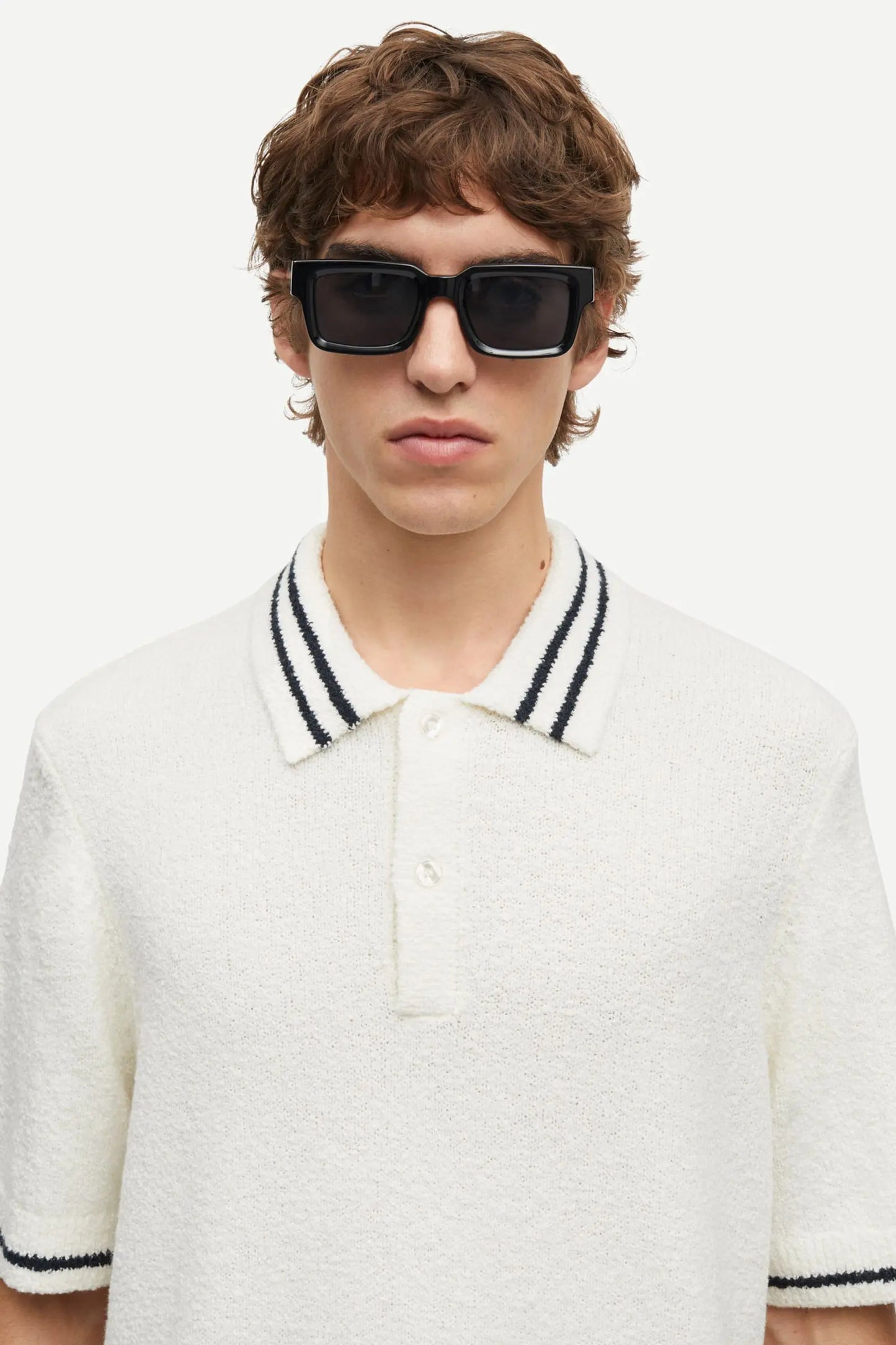 Samsøe Samsøe Sapedro Polo Clear Cream