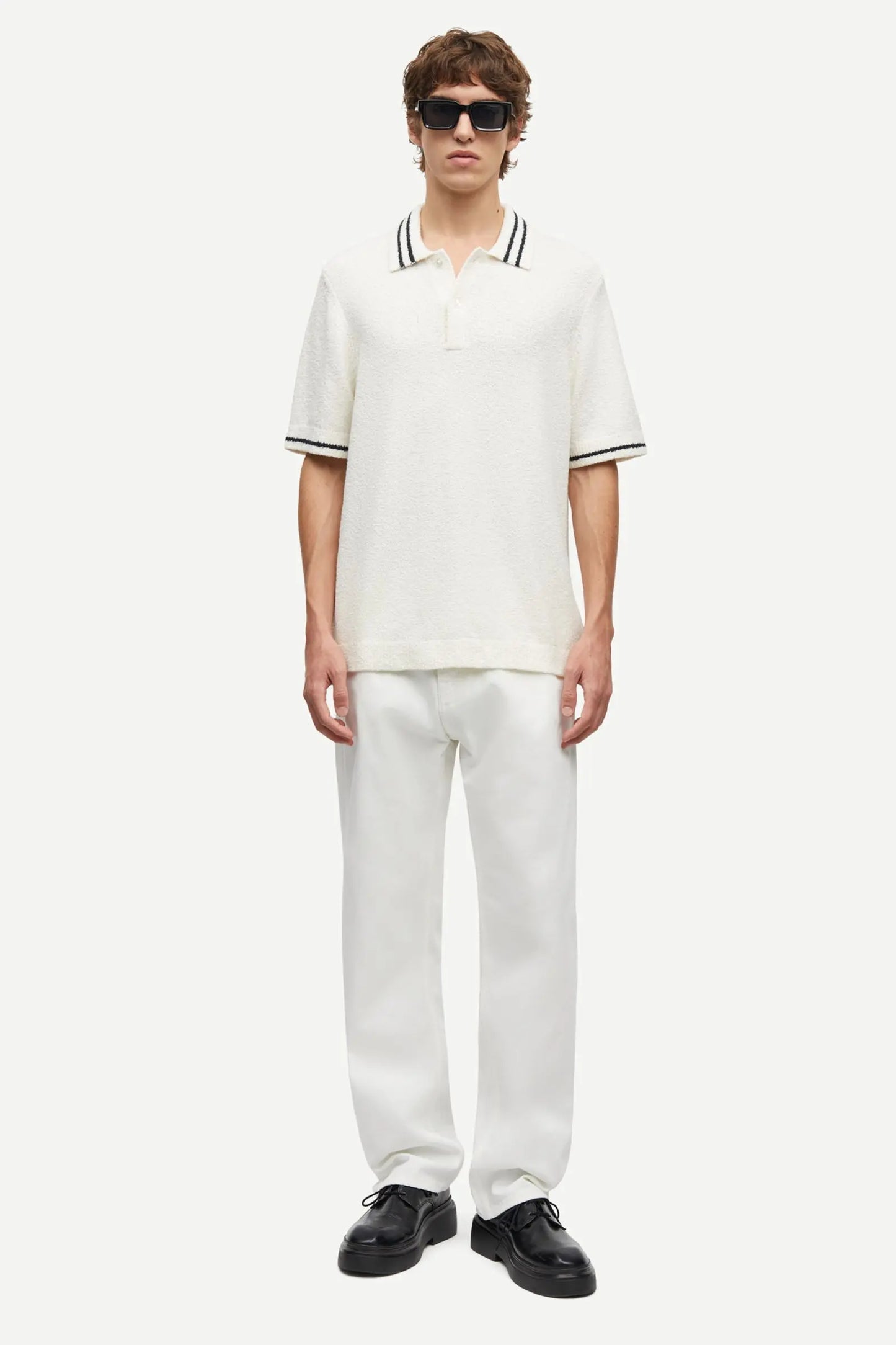 Samsøe Samsøe Sapedro Polo Clear Cream