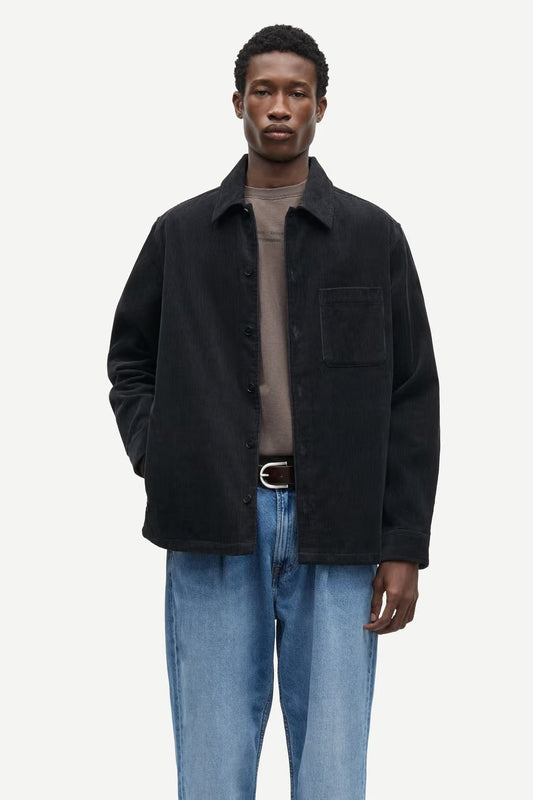 Samsøe Samsøe Sadamon JS Overshirt Black - Mojo Independent Store