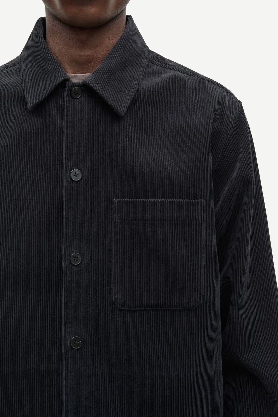 Samsøe Samsøe Sadamon JS Overshirt Black
