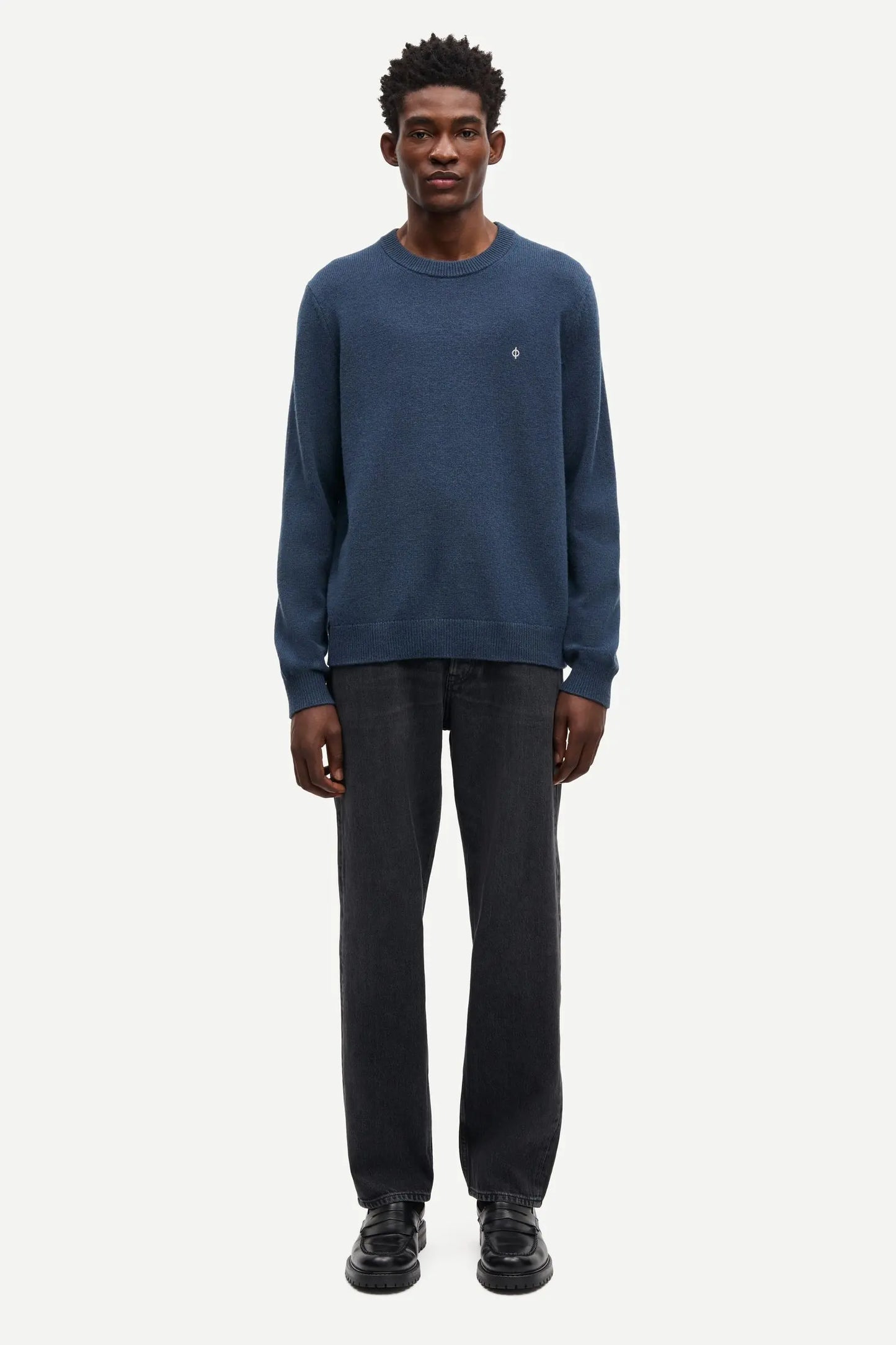 Samsøe Samsøe Sapatrik Sweater Midnight Navy