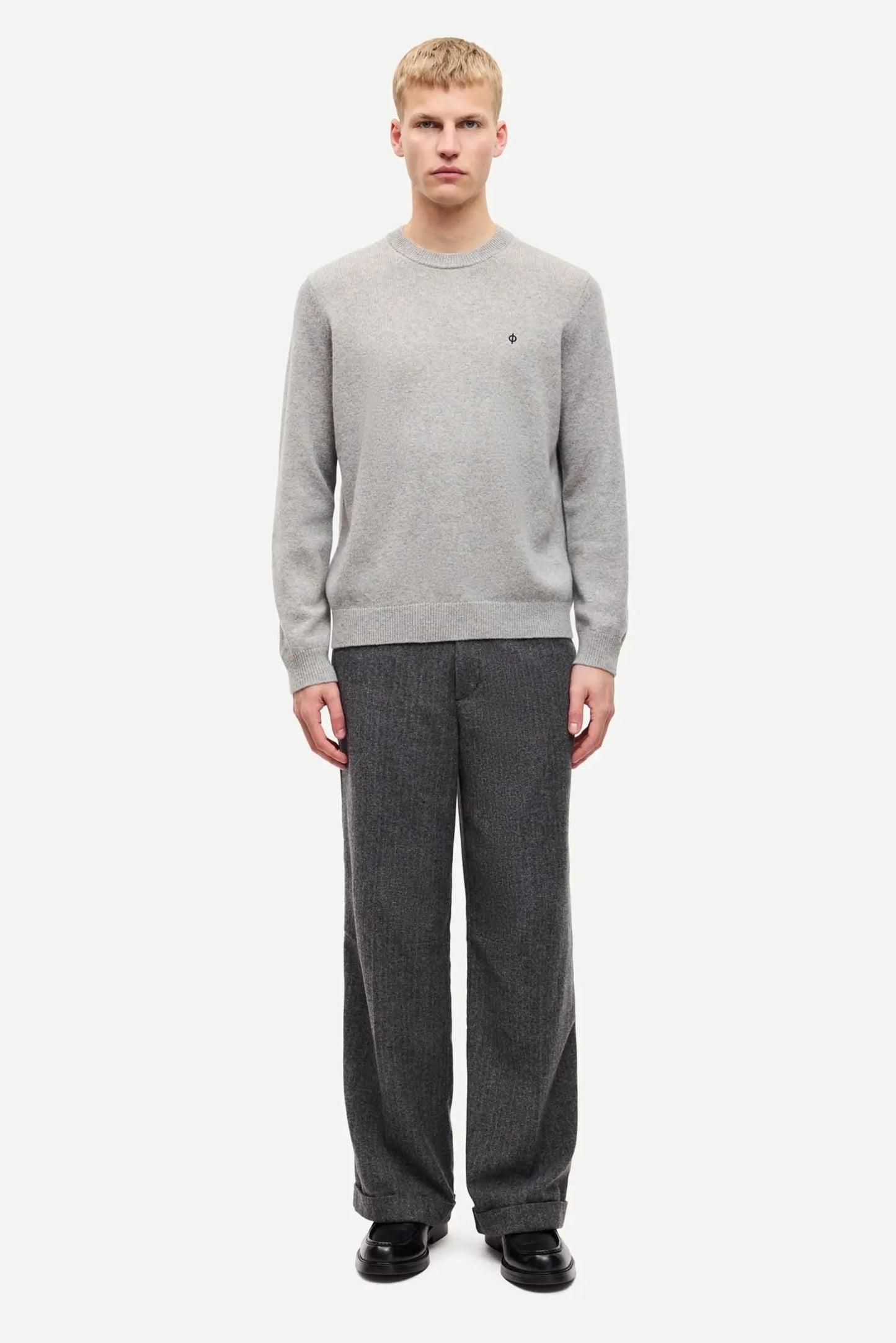 Samsøe Samsøe Sapatrik Sweater Grey Mel