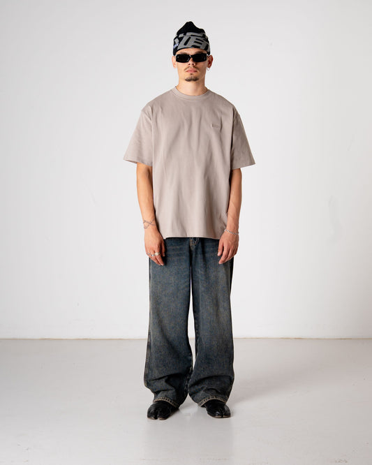 Woodbird Baine Base Tee Stone - Mojo Independent Store