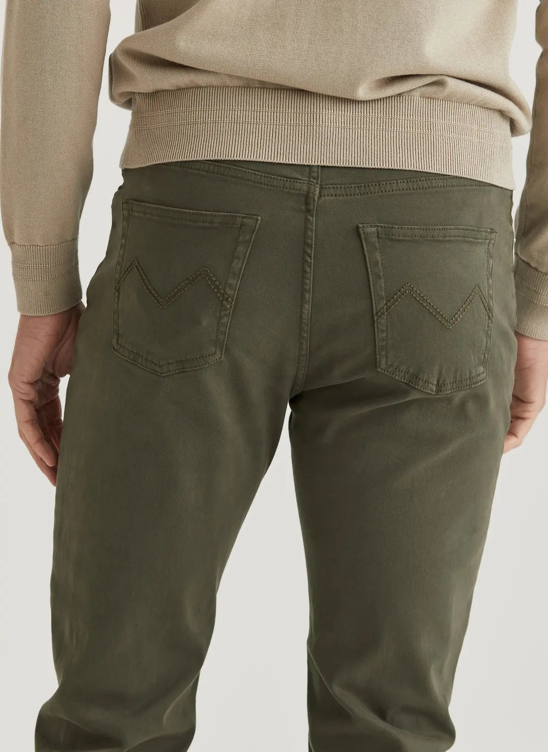 Morris James Brushed 5pkt Olive