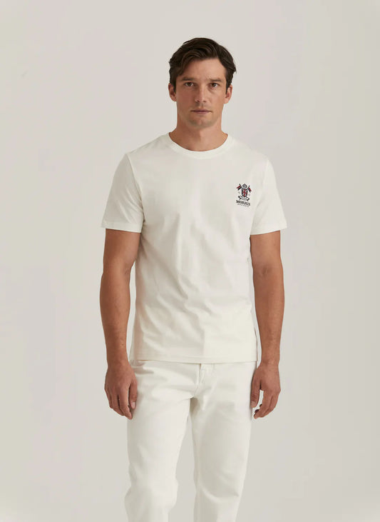 Morris Crew Tee Off White