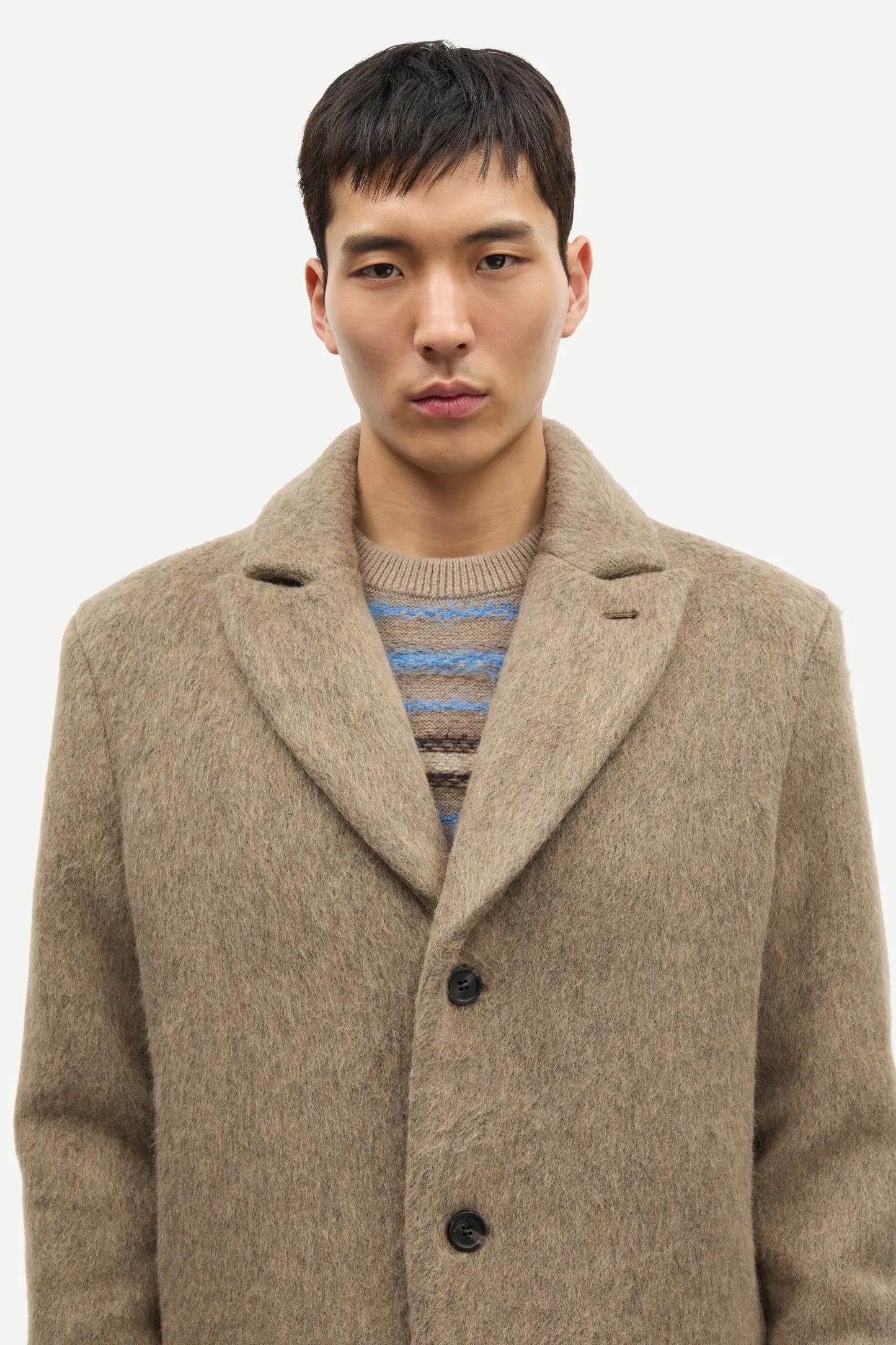 Samsøe Samsøe Samatthew Coat Pale Fossil Mel