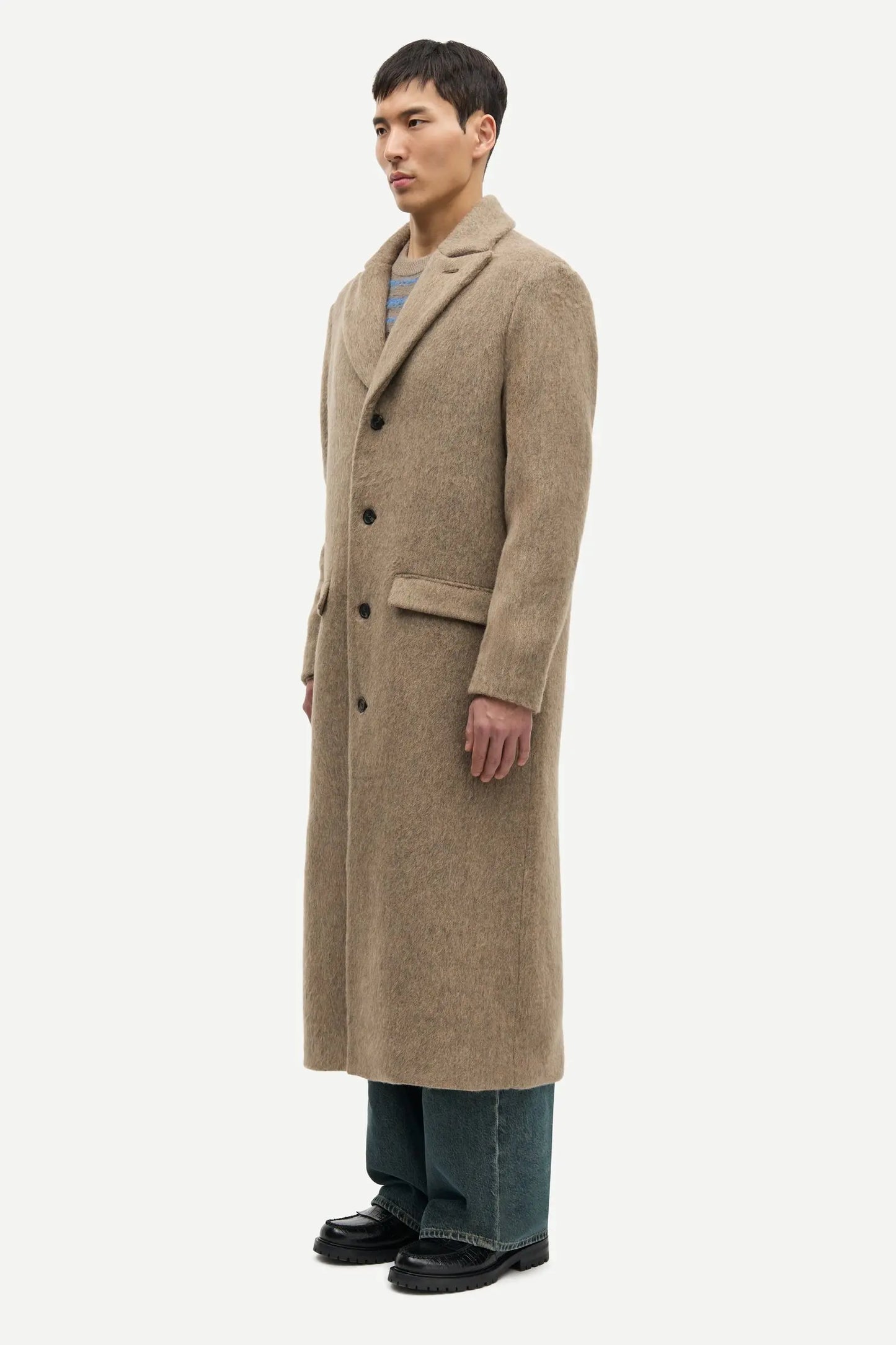 Samsøe Samsøe Samatthew Coat Pale Fossil Mel