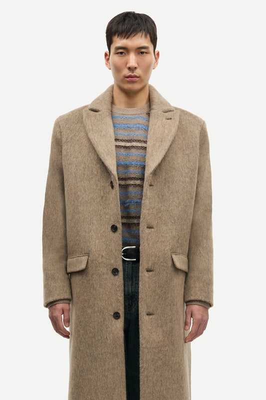 Samsøe Samsøe Samatthew Coat Pale Fossil Mel