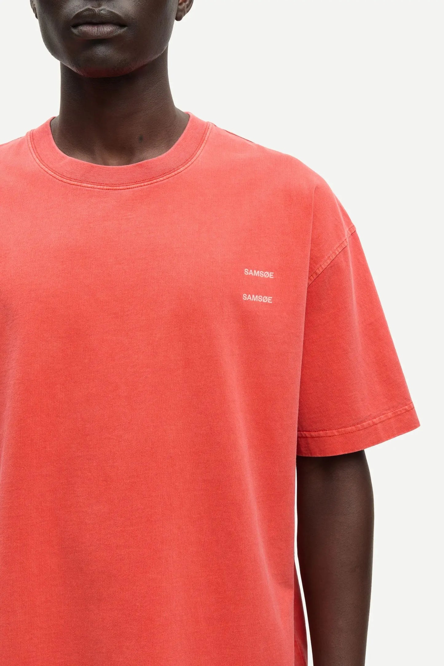 Samsøe Samsøe Sajoel T-shirt Aurora Red - Mojo Independent Store