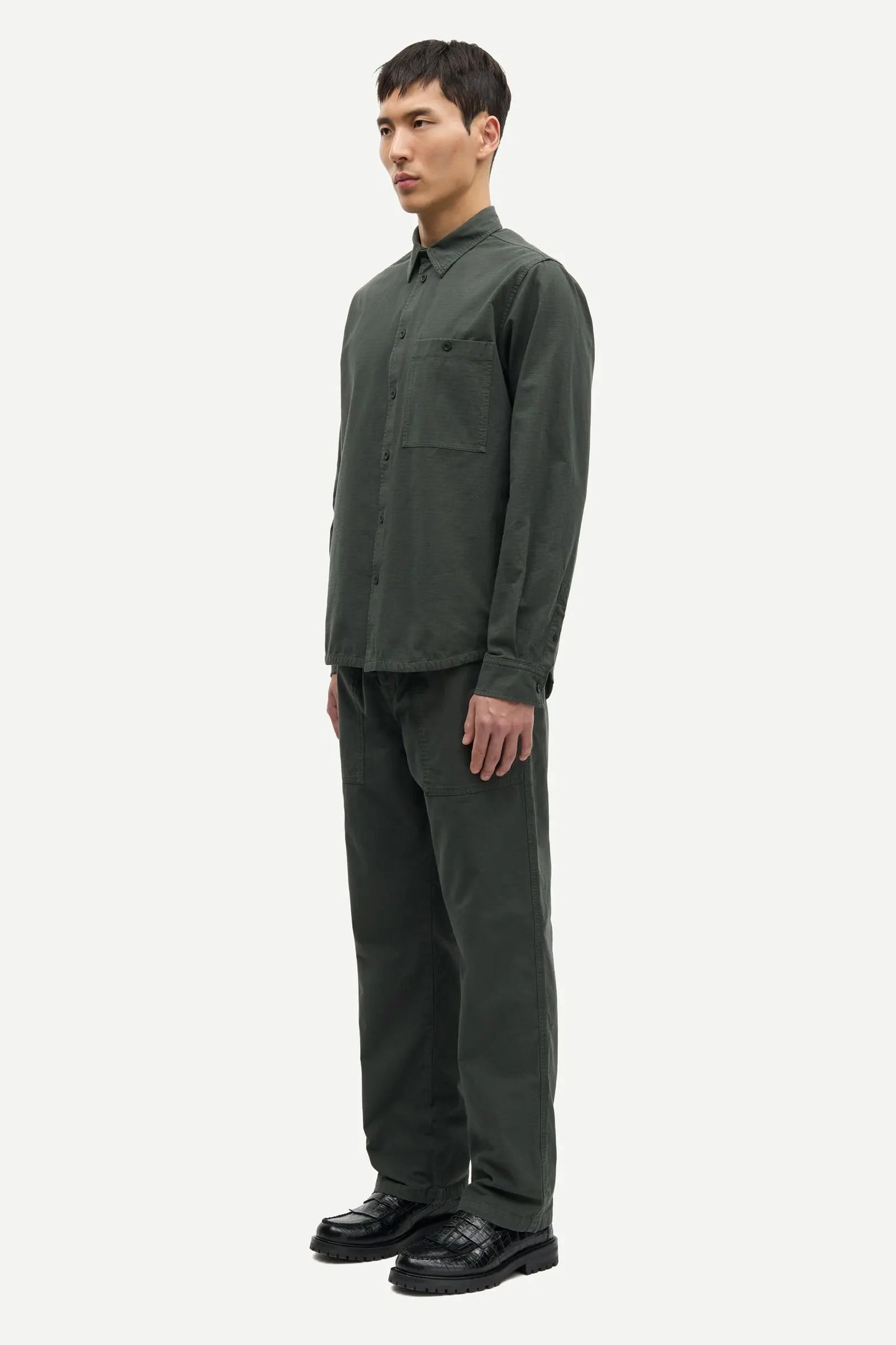 Samsøe Samsøe Saryan B Shirt Dark Evergreen