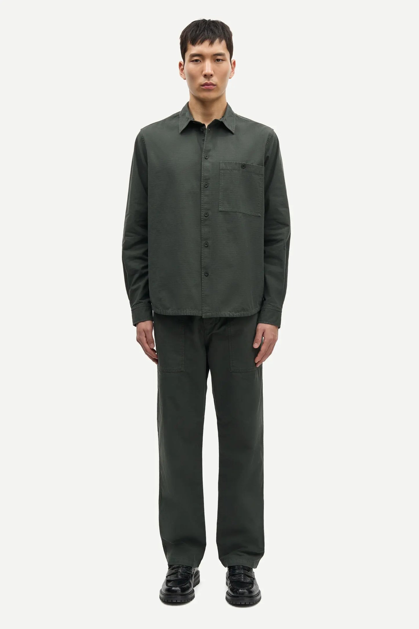 Samsøe Samsøe Saryan B Shirt Dark Evergreen