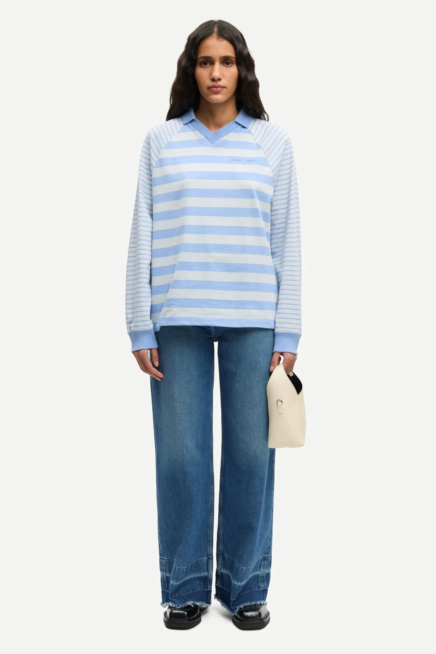 Samsøe Samsøe Sarebecca Jeans Fluid Denim - Mojo Independent Store