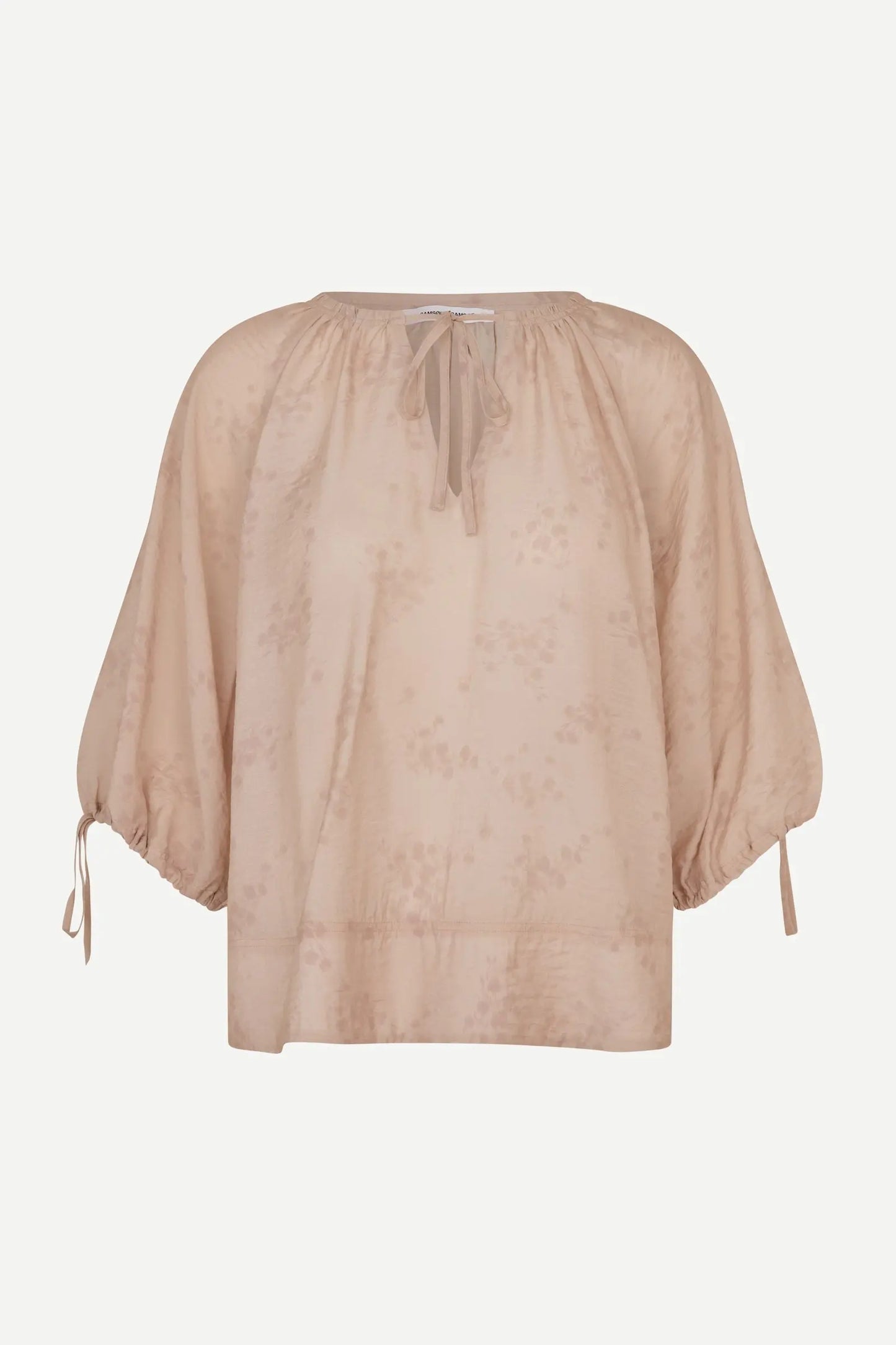 Samsøe Samsøe Samateran ss Blouse Blooming Pink - Mojo Independent Store