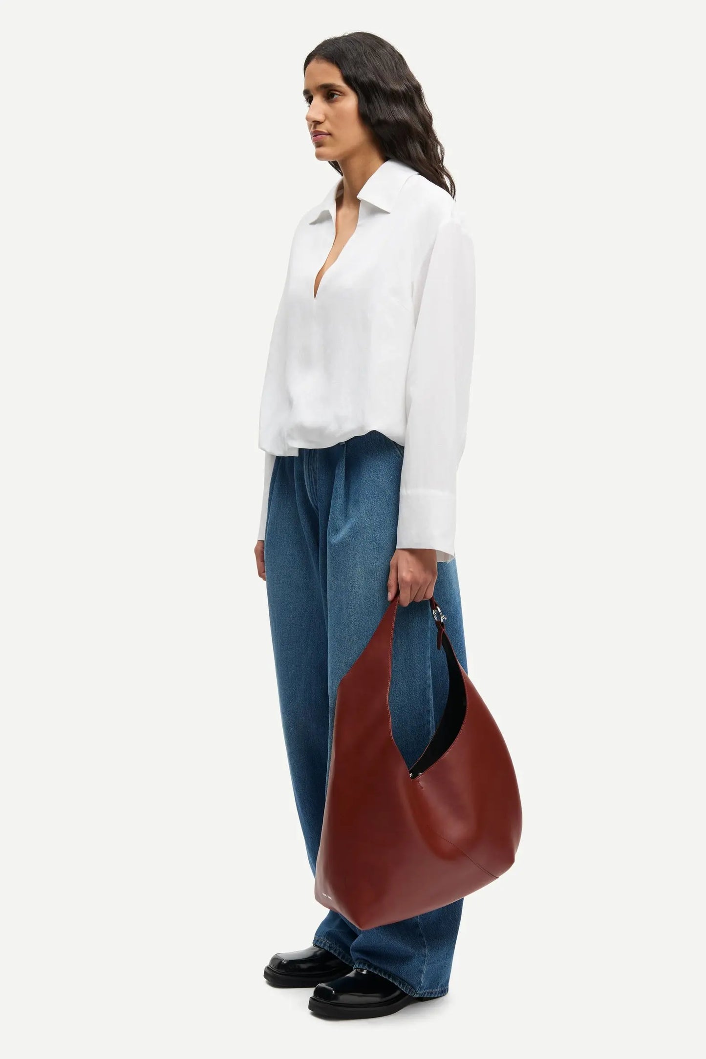 Samsøe Samsøe Sadaphne Shirt White - Mojo Independent Store